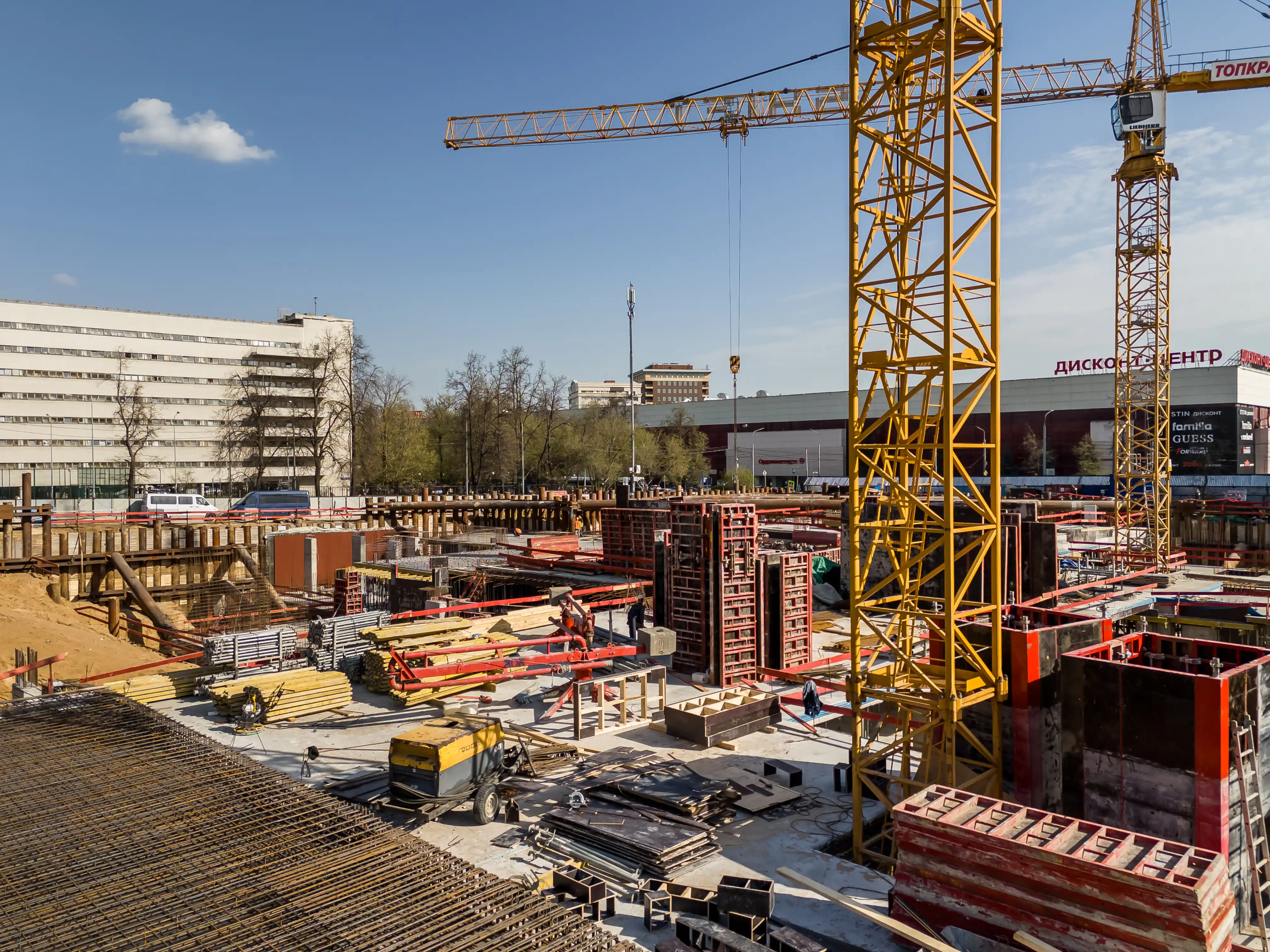 Фото строительства Апрель 2025