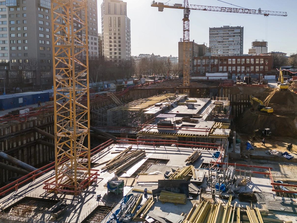 Фото строительства Март 2025