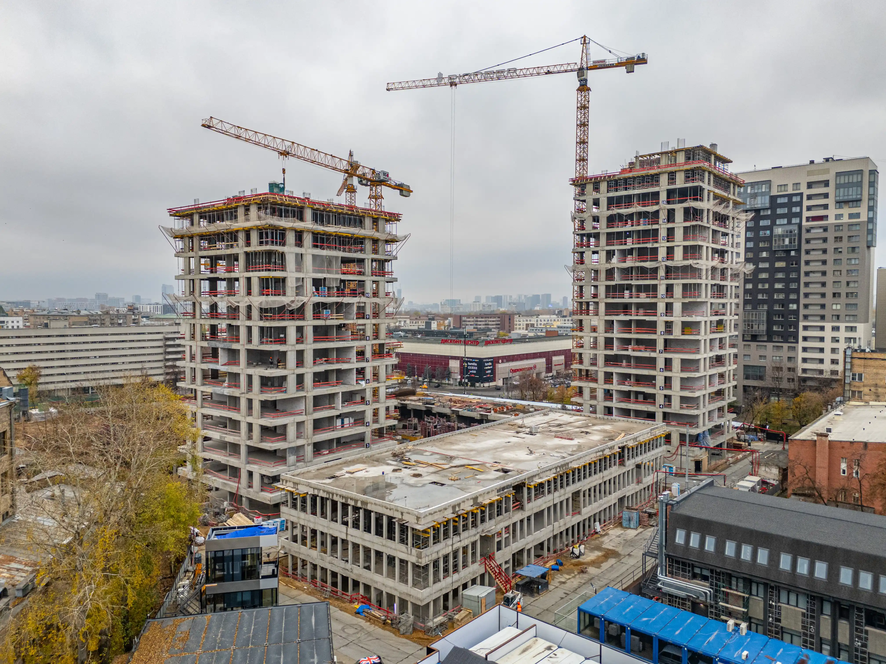 Фото строительства Октябрь 2025