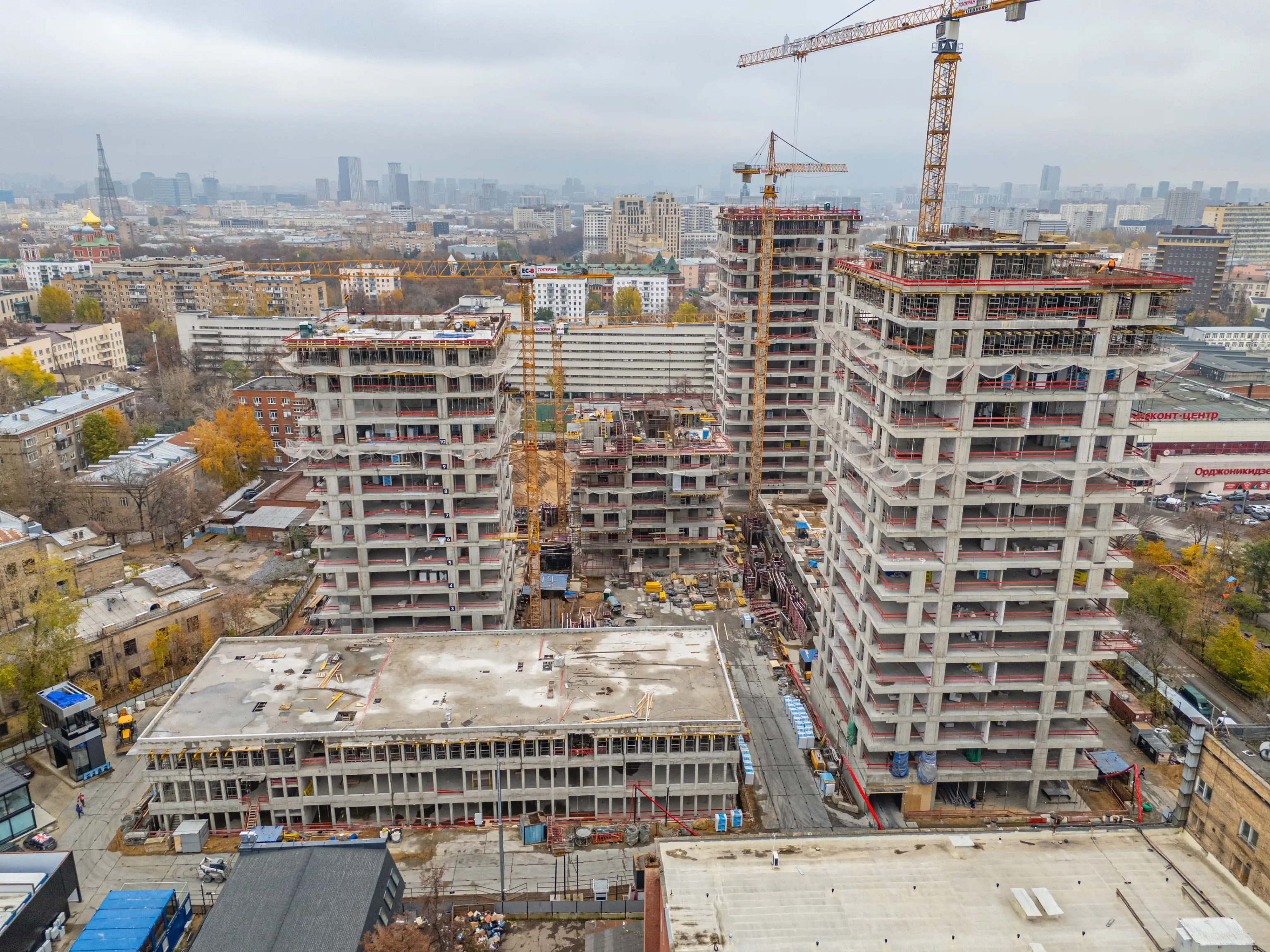 Фото строительства Октябрь 2025