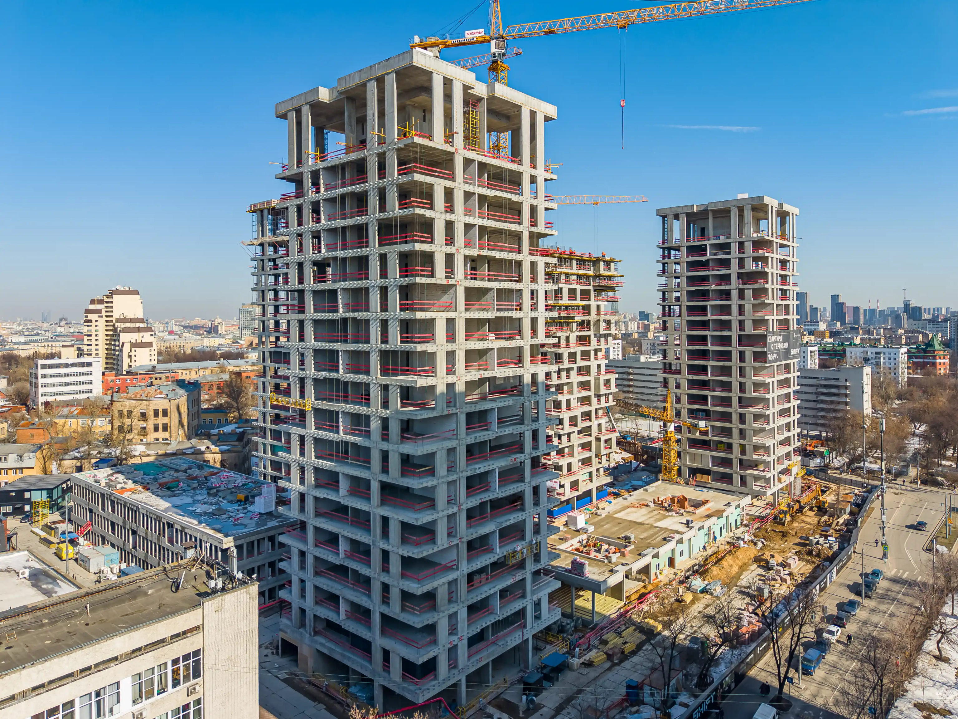 Фото строительства Март 2026