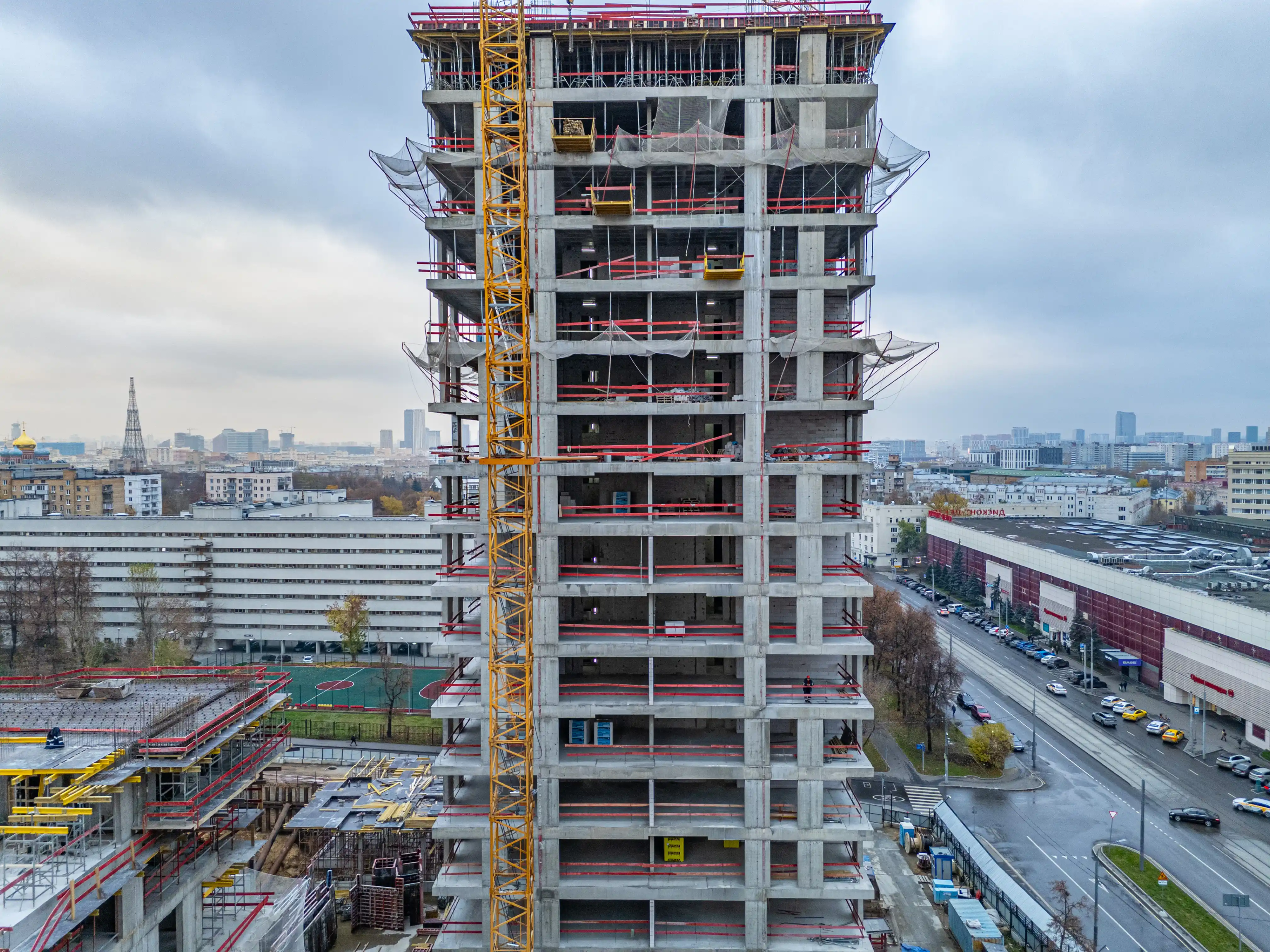 Фото строительства Октябрь 2025
